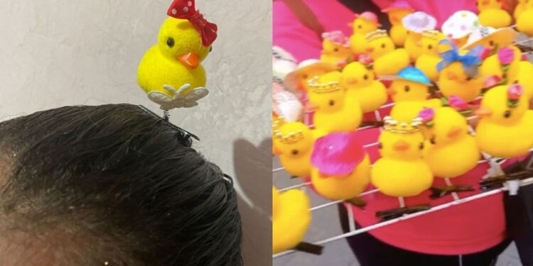 ¿Patitos de hule en la cabeza? Este es el origen de la nueva moda que invade México
