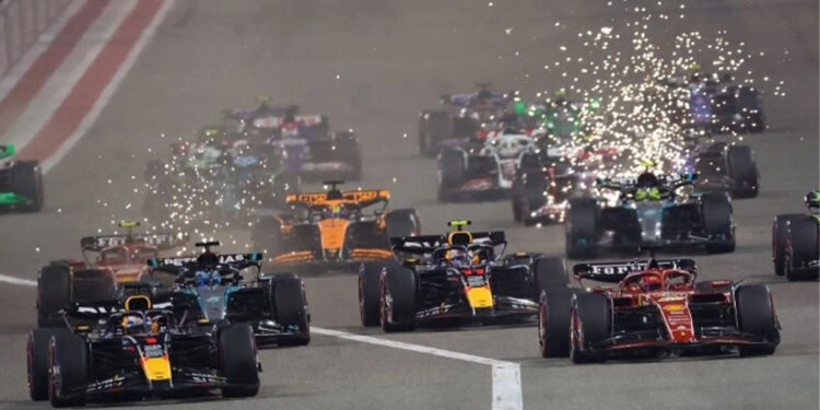 Sergio Pérez arranca la temporada con podio en Baréin; finaliza segundo