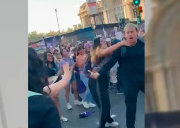 Liberan a hombre que atacó a mujeres en marcha del 8M