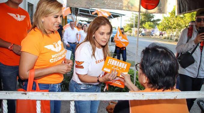 Presentan Fernanda Rivera y Miguel Vicente, solicitud para realizar debate entre candidatos al Senado