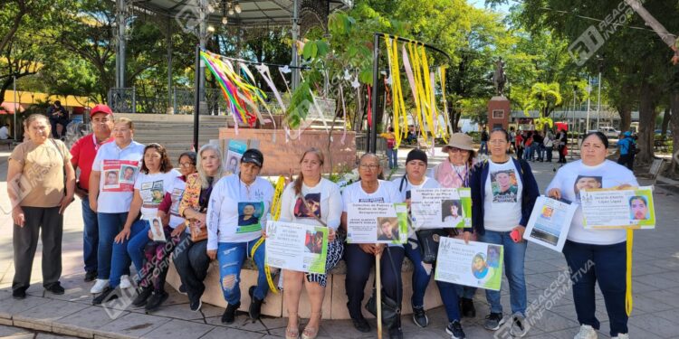 Con “Árbol de la Esperanza”, madres buscadoras exigen resultados al Gobierno en Culiacán