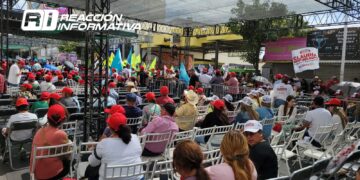 Sillas vacías y mucho calor en mitin de Claudia Sheinbaum en Culiacán