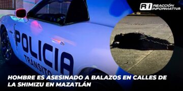 Hombre es asesinado a balazos en calles de la Shimizu en Mazatlán