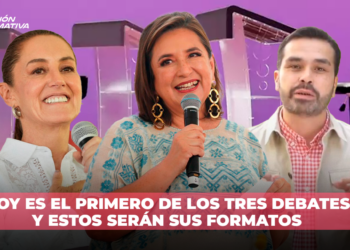 Elecciones México 2024: HOY es el primero de los tres debates y estos serán sus formatos