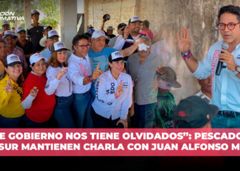 “Este gobierno nos tiene olvidados”: pescadores del sur mantienen dialogo con Juan Alfonso Mejía