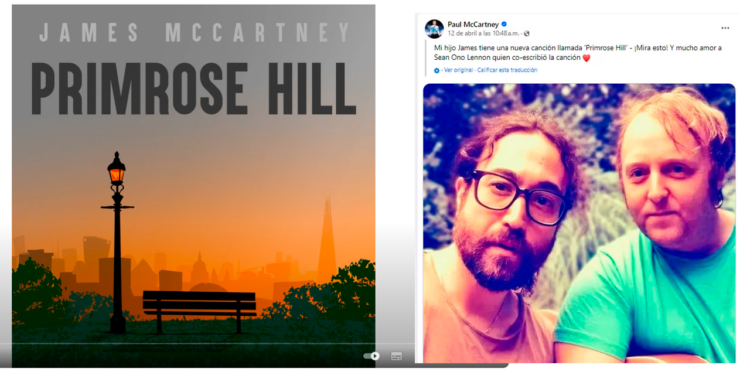 Los hijos de Paul McCartney y John Lennon lanzaron un sencillo juntos