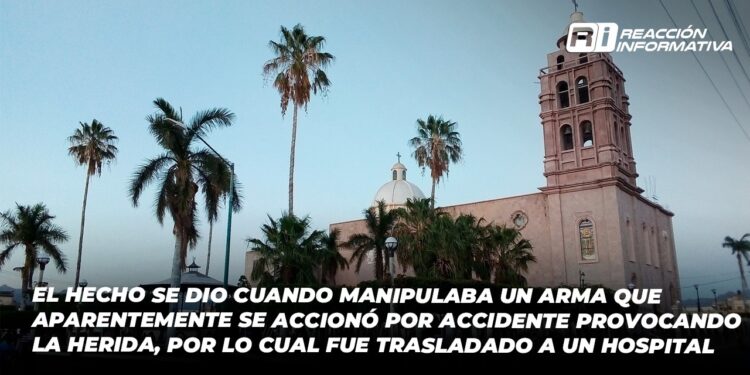 Por accidente se dispara en la cabeza joven de Escuinapa