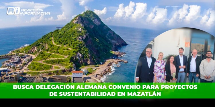 Busca delegación alemana convenio para proyectos de sustentabilidad en Mazatlán