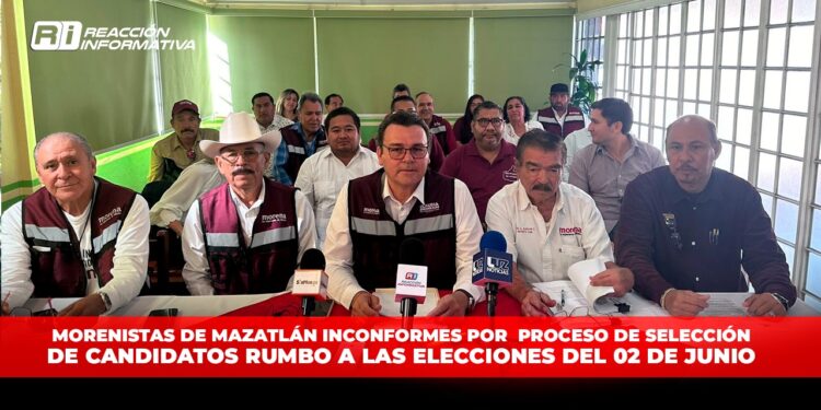 Morenistas de Mazatlán están inconformes por el proceso de selección de candidatos rumbo a las elecciones del 02 de junio