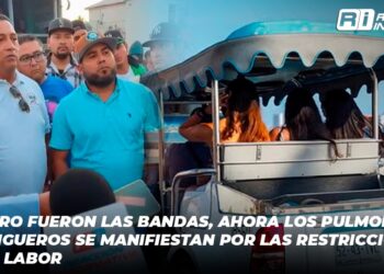 Primero fueron las bandas, ahora los pulmoneros y aurigueros se manifiestan por las restricciones en su labor