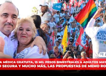 Tarjeta médica GRATUITA, 15 mil pesos bimestrales a adultos mayores, ciudad segura y mucho más, las propuestas de Memo Romero rumbo a la presidencia de Mazatlán
