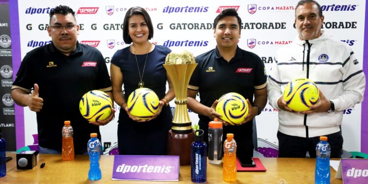 Presentan la edición 23° de la Copa Mazatlán de fútbol