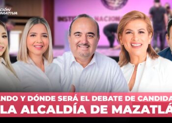 Entérate de cuándo y dónde será el debate de candidatos que buscan la alcaldía de Mazatlán