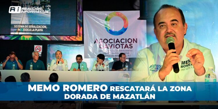 Memo Romero rescatará la Zona Dorada de Mazatlán