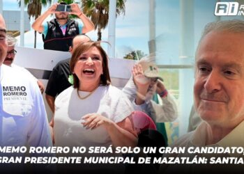 Memo Romero no será solo un gran candidato, sino un gran presidente municipal de Mazatlán: Santiago Creel