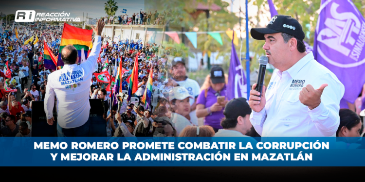 Memo Romero promete combatir la corrupción y mejorar la administración en Mazatlán