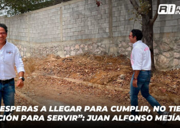 “Entre todos, la tarea es más fácil”; Juan Alfonso Mejía