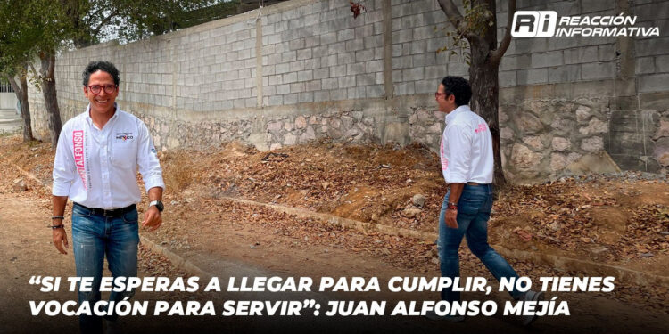 “Entre todos, la tarea es más fácil”; Juan Alfonso Mejía