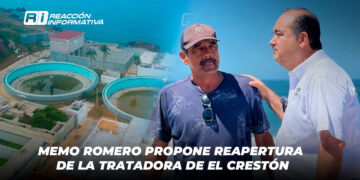 Memo Romero propone reapertura de la tratadora de El Crestón