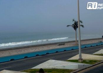 Neblina y ambiente caluroso se registran hoy martes en el puerto de Mazatlán