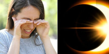 ¿Debes ir con un médico? Esto es lo que pasa si viste el eclipse solar SIN protección