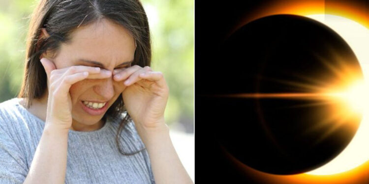 ¿Debes ir con un médico? Esto es lo que pasa si viste el eclipse solar SIN protección