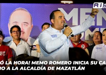 ¡Llegó la hora! Memo Romero inicia su campaña rumbo a la alcaldía de Mazatlán