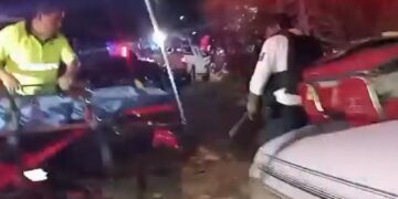 Choca grupo musical contra unidad de Guardia Nacional en Escobedo, NL; hay 9 lesionados