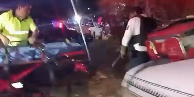 Choca grupo musical contra unidad de Guardia Nacional en Escobedo, NL; hay 9 lesionados