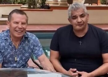 Shocker reaparece en proceso de rehabilitación junto a Julio César Chávez y manda mensaje