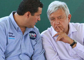 AMLO: Diego Sinhue Rodríguez, gobernador de Guanajuato, “gobierna, pero no manda”