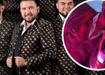 Vocalista de Banda ‘El Recodo’ es tocado indebidamente por una fan durante concierto