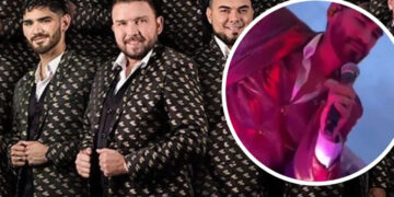 Vocalista de Banda ‘El Recodo’ es tocado indebidamente por una fan durante concierto
