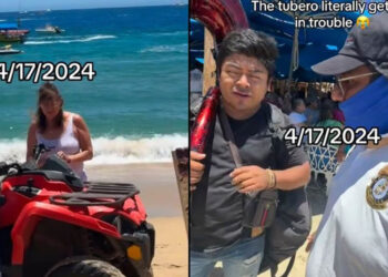 VIDEO: Ahora en Los Cabos: turista pide retirar grupo de banda de la playa; ¿ofreció dinero a inspector?