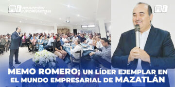 Desayuno empresarial destaca caso de éxito de Memo Romero