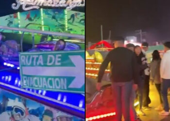 Muere joven tras salir disparada de juego mecánico en Chiapas; otra resulta lesionada