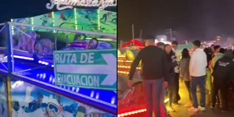 Muere joven tras salir disparada de juego mecánico en Chiapas; otra resulta lesionada
