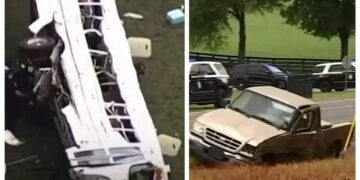 Vuelca camión con trabajadores mexicanos en Florida; hay 8 muertos