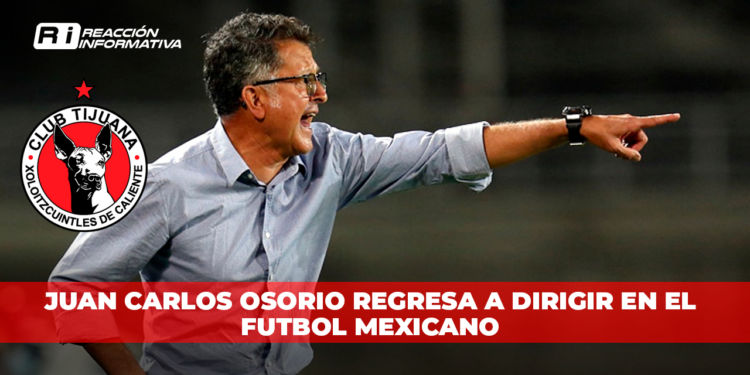 Juan Carlos Osorio regresa a dirigir en el futbol mexicano
