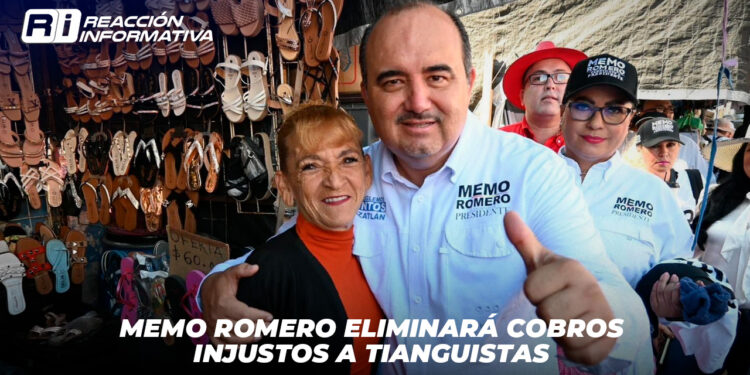 Memo Romero eliminará cobros injustos a tianguistas