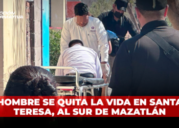 Hombre se quita la vida en Santa Teresa, al sur de Mazatlán