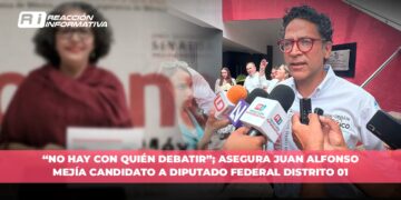 “No hay con quién debatir”; Asegura Juan Alfonso Mejía, Candidato a Diputado Federal del Distrito 01