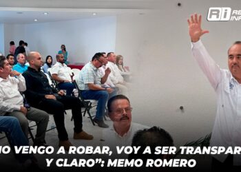 “Yo no vengo a robar, voy a ser transparente y claro”: Memo Romero
