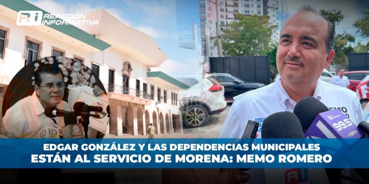 Edgar González y las dependencias municipales están al servicio de Morena: Memo Romero
