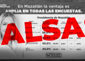 ¿Encuestas falsas inundan la contienda electoral por la alcaldía en Mazatlán?