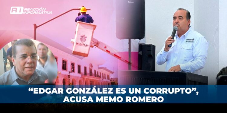 “Edgar González es un corrupto”, acusa Memo Romero