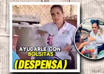 (VIDEO) Captan presunta COMPRA DE VOTOS de candidata de Morena en Baja California Sur