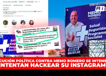 Persecución política contra Memo Romero se intensifica; intentan hackear su Instagram