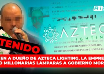 Detienen en Mazatlán a dueño de Azteca Lighting, la empresa que vendió millonarias lámparas a gobierno morenista