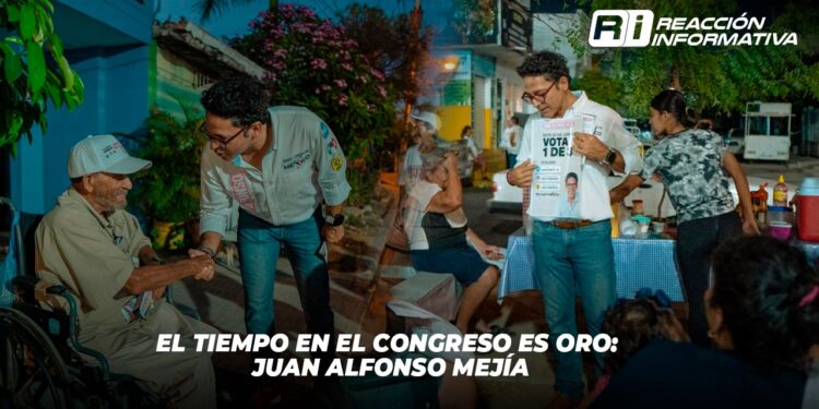 El tiempo en el congreso es oro: Juan Alfonso Mejía